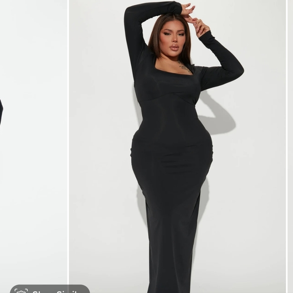 Fashion Nova Dresses & Skirts - Noelle Maxi Dress - Black